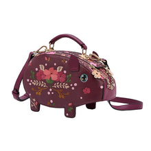 Piggy Bank Grab Bag Top Handle Novelty Bag
