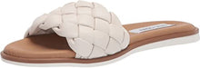 Paislee Slide Sandals in Bone