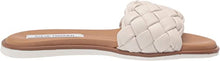 Paislee Slide Sandals in Bone