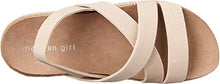 Lorra Strappy Heeled Sandals in Blush Fabric