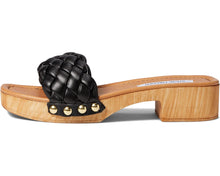 Bennet Slide Sandals in Black
