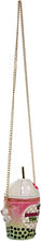 Kitsch Bubble Tea Crossbody Bag in Multicolor
