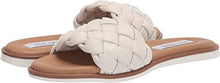 Paislee Slide Sandals in Bone