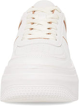 Perrin Women's Sneakers in White Tan