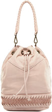 Debby Laser2 Vintage Lasercut Leather Bucket Bag