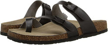 Bryceee Women's Toe Ring Sandals in Black Paris