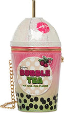 Kitsch Bubble Tea Crossbody Bag in Multicolor