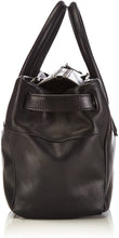 Georgia Foil Leather Satchel