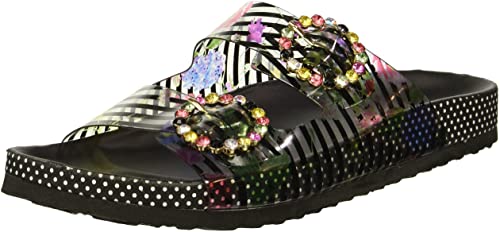 Women's Misty Sandals in Black Multi
