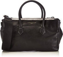 Georgia Foil Leather Satchel