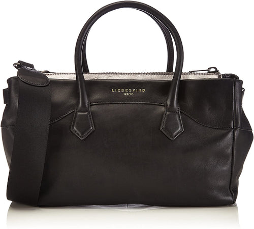 Georgia Foil Leather Satchel