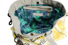 Mika Printed Distressed Canvas Tote
