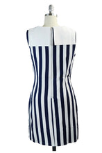 Sally's Sailor Nautical Shift Dress in Navy