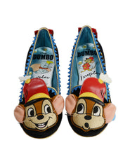 Irregular Choice x Disney The Big Act Timothy Mouse Mismatch Faces Flat Shoes
