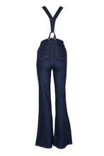 Orion Demim Flare Overalls