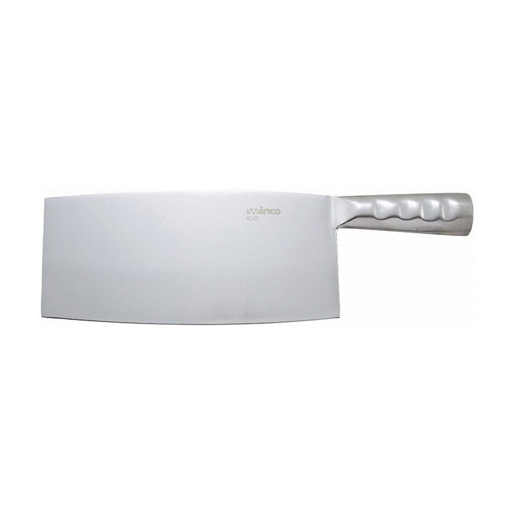 Stainless Steel Chinese Cleaver with Steel Handle