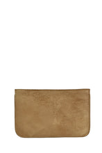 Kiwi Double Dyed Pouch in Caramel