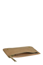 Kiwi Double Dyed Pouch in Caramel