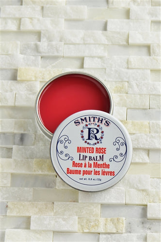 Smith's Minted Rose Lip Balm Tin