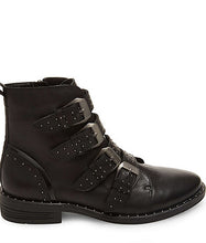 Pursue Studded Leather Biker Boots