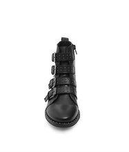 Pursue Studded Leather Biker Boots