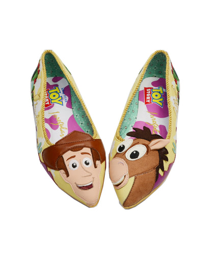 Irregular Choice x Disney Toy Story Round Up Gang Flat Shoes
