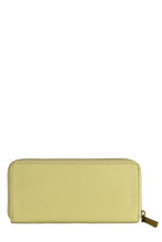 Lesley Luxury Leather Zip Wallet in Perlmutt
