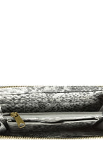 Lesley Luxury Leather Zip Wallet in Perlmutt