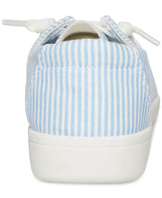 Yasmin Comfy Slip-on Sneakers in Blue Stripe