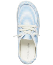 Yasmin Comfy Slip-on Sneakers in Blue Stripe