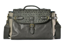 Jesse Boykins Large Leather Messenger Bag Convertible to Backpack