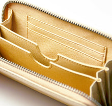 Isabella B Leather Medium Zip Around Wallet