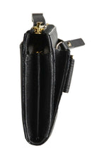 Primrose Hill Layton Leather Wristlet Black