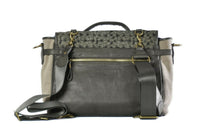 Jesse Boykins Large Leather Messenger Bag Convertible to Backpack