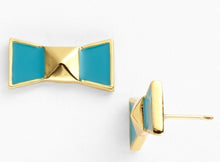 Locked In Bow Stud Earrings