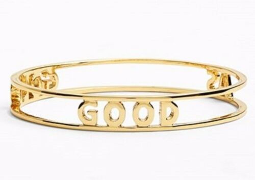 Words Of Wisdom Good As Gold Bracelet Bangle Glameur New York